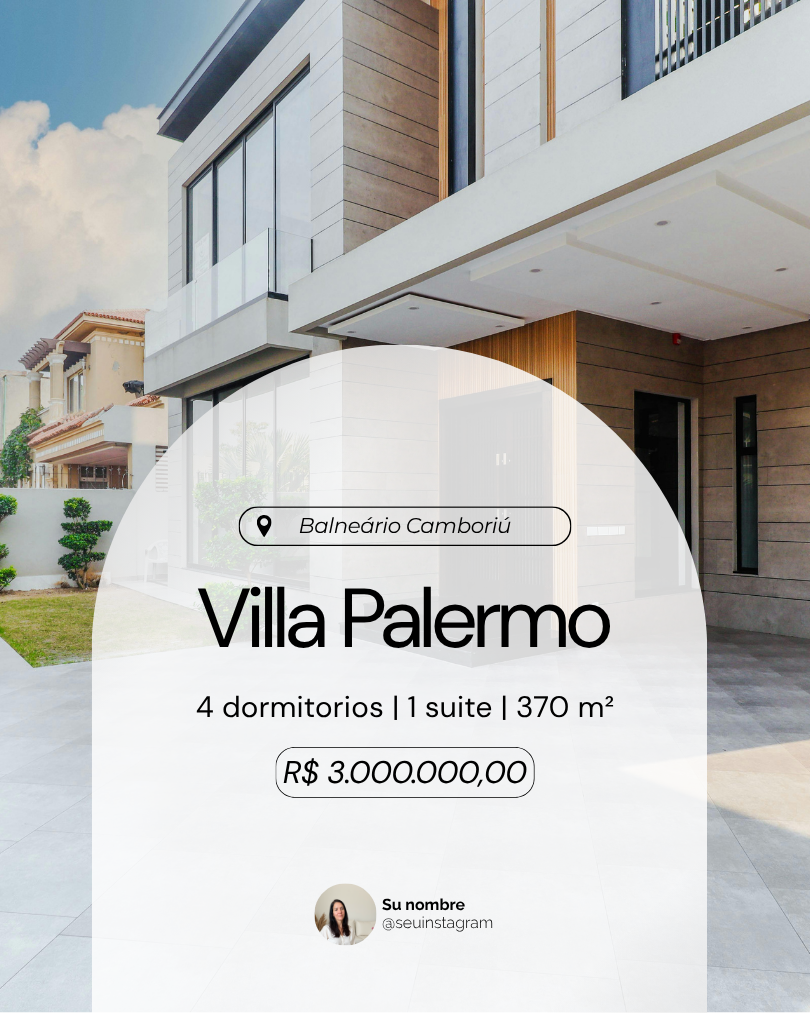 Plantilla clean — Villa Palermo fachada