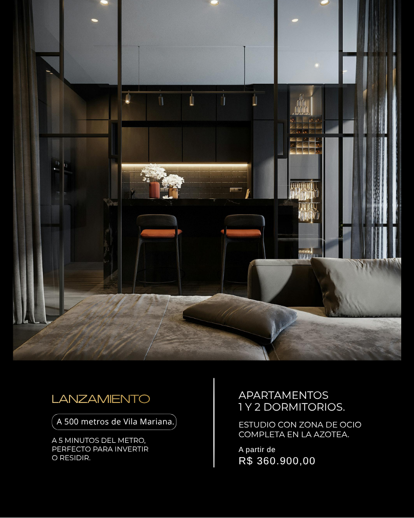 Plantilla dark — Lanzamiento dormitorios