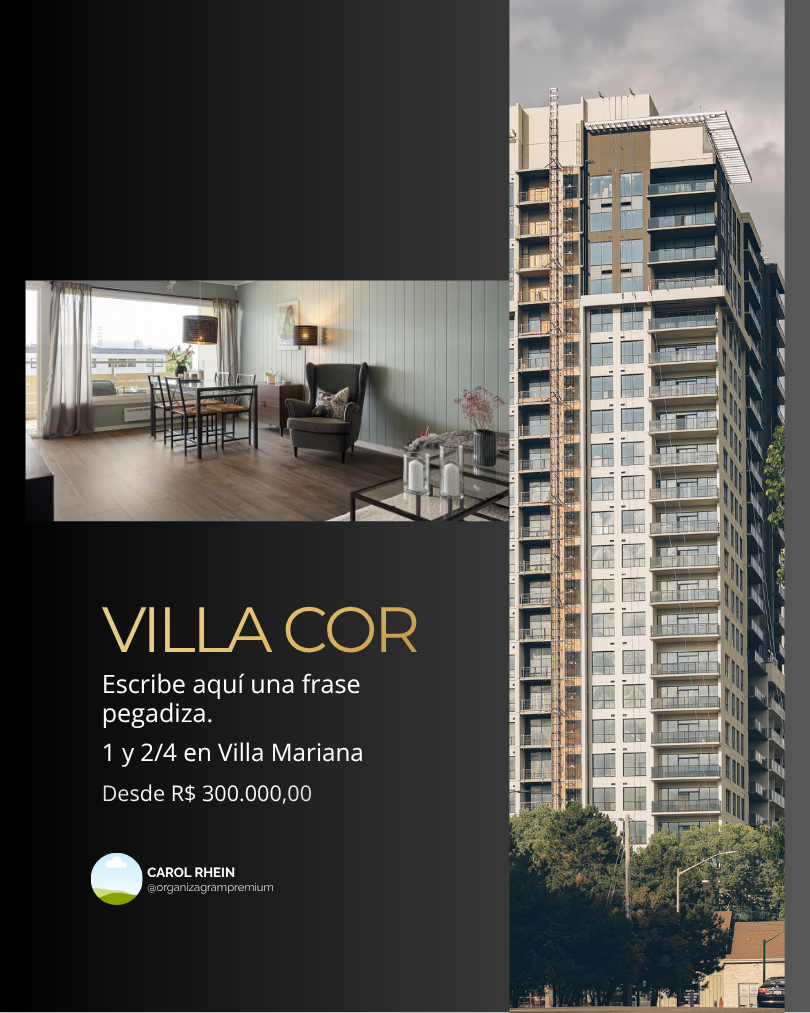Plantilla dark — Villa Cor